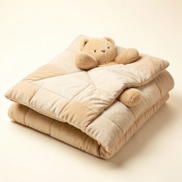 Lafond Teddy Bear Single Comforter (synthetic illustration; no displayed measurements)