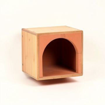 Sage Dale Wall-Mounted Cat Perch - Terracotta (synthetic illustration; no displayed measurements)