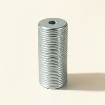 Ribbed Metal Riser (synthetic illustration; no displayed measurements)