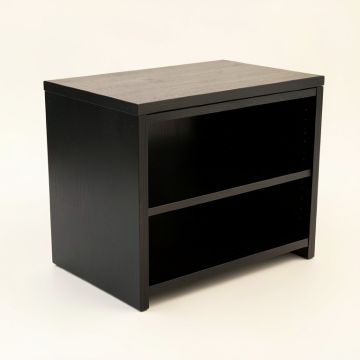 Stone Branch Empty Countertop Canister Rack - Black (synthetic illustration; no displayed measurements)