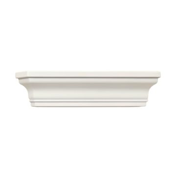 Shell 6 3/4 '' H X 96 '' W X 5 1/2 '' D Crown Molding