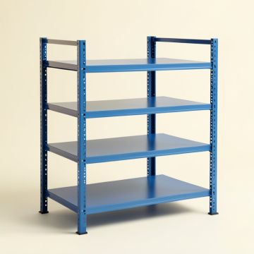 Oak Arc Empty Seed-Starting Shelving Unit Without Lights - Blue (synthetic illustration; no displayed measurements)