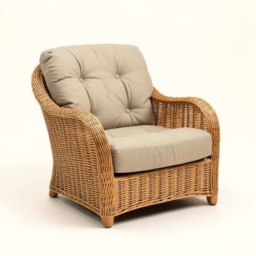 Denver 45 '' Wide Tufted Cotton Slipcovered Papasan Chair (synthetic illustration; no displayed measurements)