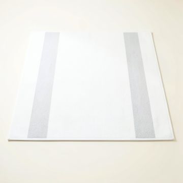 Holly Branch Rectangular Outdoor Rug - White (synthetic illustration; no displayed measurements)
