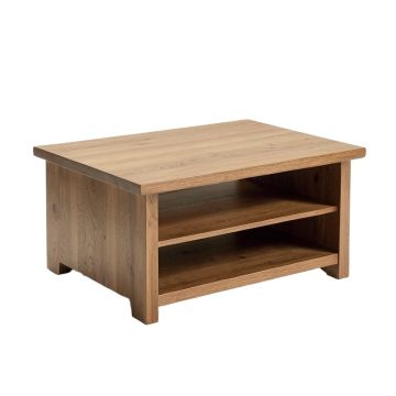 Neddy Solid Wood Coffee Table With Storage