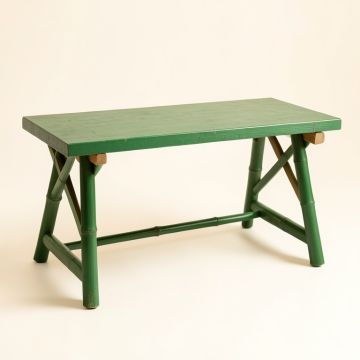 Flint Bridge Empty Workshop Workbench - Green (synthetic illustration; no displayed measurements)