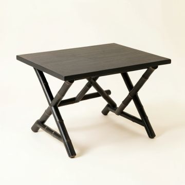 Aspen Branch Patio Table - Black (synthetic illustration; no displayed measurements)