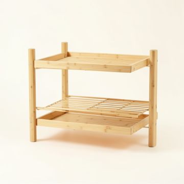 Vale Branch Empty Countertop Canister Rack - Beige (synthetic illustration; no displayed measurements)