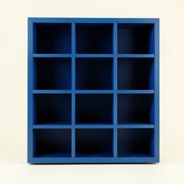 Olive Bluff Empty Mug-Storage Cabinet Insert - Blue (synthetic illustration; no displayed measurements)