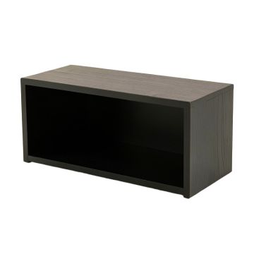 Bay Dale Shoe Storage Bench - Black