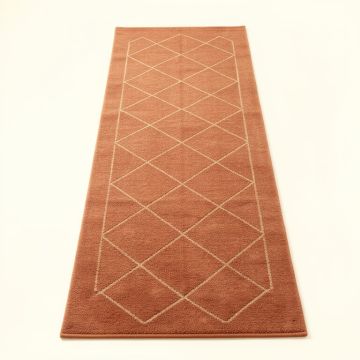 Rowan Canyon Narrow Runner Rug - Terracotta (synthetic illustration; no displayed measurements)