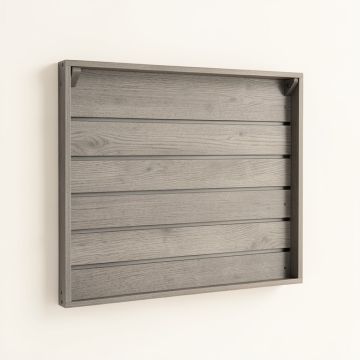 Stone Branch Empty Wall-Mounted Tool Organizer Panel - Gray (synthetic illustration; no displayed measurements)