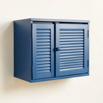 Glen Crest Wall-Mounted Entry Cabinet - Blue (synthetic illustration; no displayed measurements)