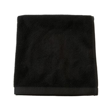 Laurel Branch Bath Towel - Black (synthetic illustration; no displayed measurements)