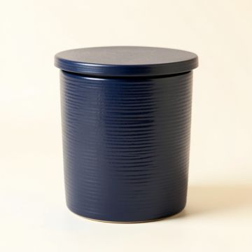 Ridge Brook Storage Canister With Lid - Navy (synthetic illustration; no displayed measurements)