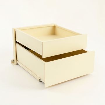 Vale Bluff Under-Desk Drawer Unit - Cream (synthetic illustration; no displayed measurements)