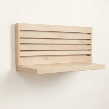 Birch Brook Wall-Mounted Entryway Organizer Shelf - Beige (synthetic illustration; no displayed measurements)