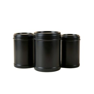 Otto 3 Piece Coffee , Tea & Sugar Jar Set