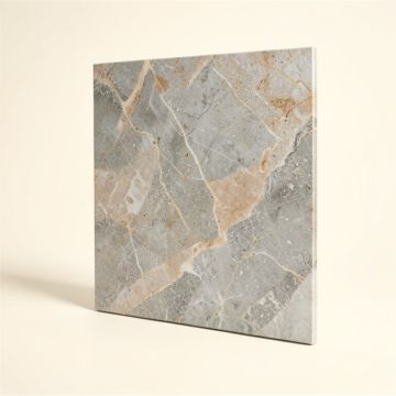 Palisandro Pol Marble Mosaic Tile In Gray/Beige (synthetic illustration; no displayed measurements)