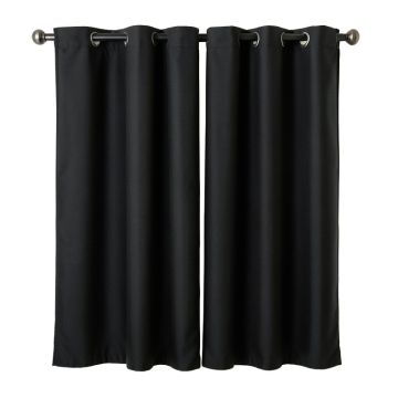 Allegory Abstract Blackout Thermal Grommet Single Curtain Panel