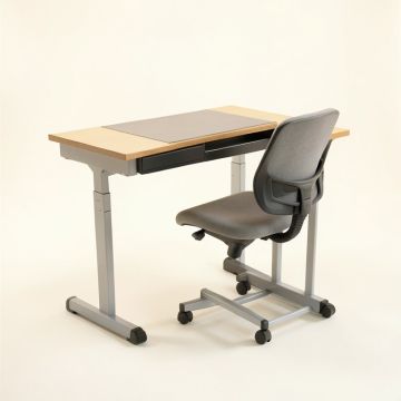 Swann Study 28.3 '' Writing Desk And Chair Set (synthetic illustration; no displayed measurements)