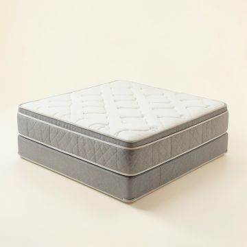 Serta Perfect Sleeper Kleinmon 10 '' Firm Innerspring Mattress And Box Spring Set (synthetic illustration; no displayed measurements)