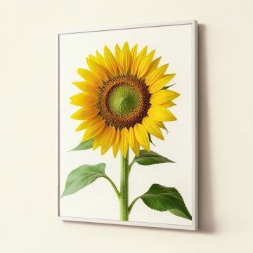 Sunflower - Advertisement Print (synthetic illustration; no displayed measurements)