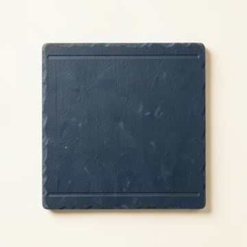 Hazel Crest Uninstalled Square Decorative Tile - Navy (synthetic illustration; no displayed measurements)