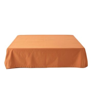 Dawn Bridge Flat Bed Sheet - Terracotta