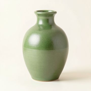 Birch Bluff Empty Decorative Vase - Green (synthetic illustration; no displayed measurements)