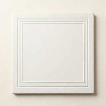 Vale Bluff Uninstalled Square Decorative Tile - White (synthetic illustration; no displayed measurements)