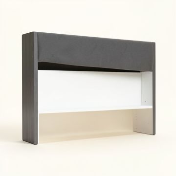 Acencion Bookcase Headboard (synthetic illustration; no displayed measurements)