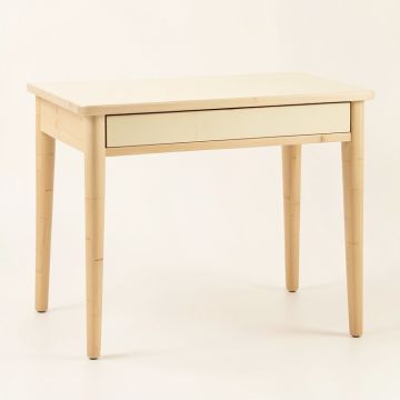 Birch Crest Writing Desk - Cream (synthetic illustration; no displayed measurements)