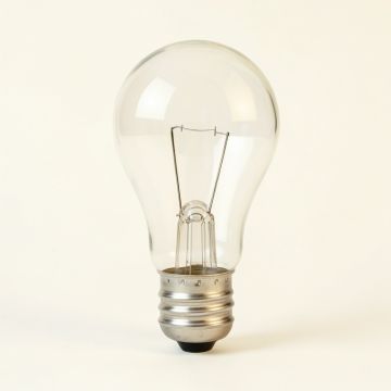 6W E12/Candelabra Incandescent Light Bulb (synthetic illustration; no displayed measurements)