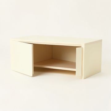 Summit Bridge Shoe Storage Bench - Cream (synthetic illustration; no displayed measurements)