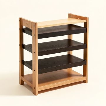 18 Pair Shoe Rack (synthetic illustration; no displayed measurements)