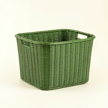 Dune Bend Laundry Hamper - Green (synthetic illustration; no displayed measurements)