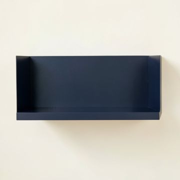 Hill Crest Wall-Mounted Shelf - Navy (synthetic illustration; no displayed measurements)
