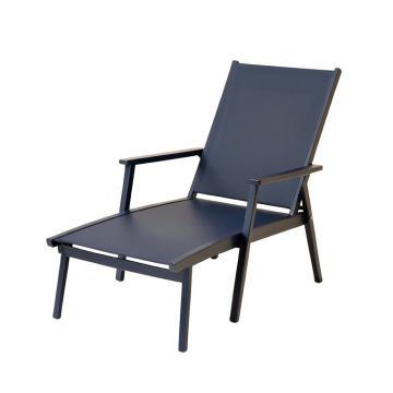 Lake Branch Outdoor Lounge Chair - Navy
