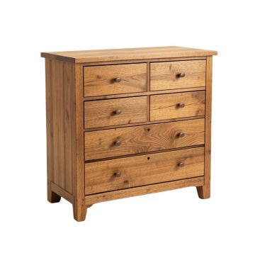 Teak 5 Drawer Chest