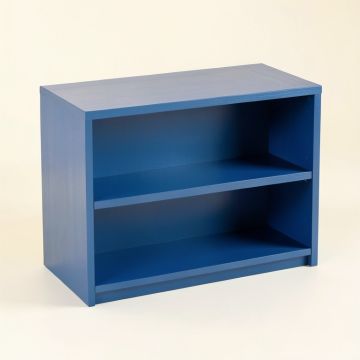 Summit Crest Desktop Shelving Unit - Blue (synthetic illustration; no displayed measurements)