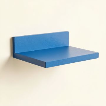 Flint Field Wall-Mounted Cat Perch - Blue (synthetic illustration; no displayed measurements)