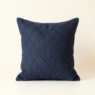 Dune Bend Filled Accent Pillow - Navy (synthetic illustration; no displayed measurements)