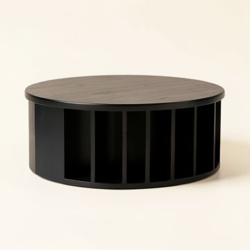 Flint Bridge Shoe Storage Bench - Black (synthetic illustration; no displayed measurements)