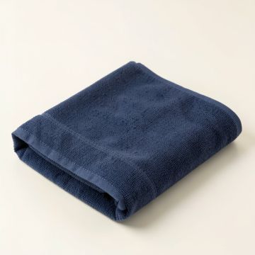 Slate Bridge Bath Towel - Navy (synthetic illustration; no displayed measurements)