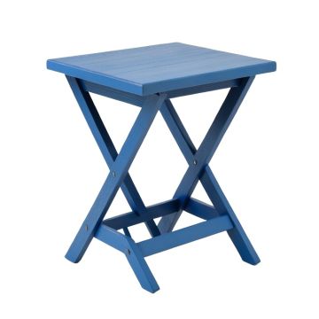 Aspen Bluff Compact Balcony Table - Blue