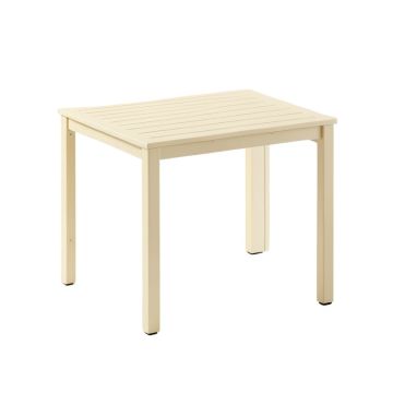 Fern Bend Patio Table - Ivory