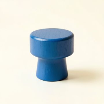 Oak Bridge Cabinet Knob Without Packaging - Blue (synthetic illustration; no displayed measurements)