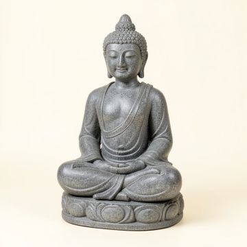 Zen Buddha Statue (synthetic illustration; no displayed measurements)