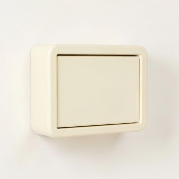Field Crossing Wall-Mounted Entry Cabinet - Cream (synthetic illustration; no displayed measurements)